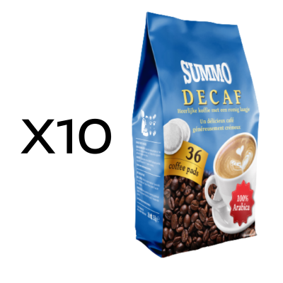 Summo Decaf Kafeinsiz 360'lı Süper Avantaj Paketi (36X10) Pads Kahve Kapsülü