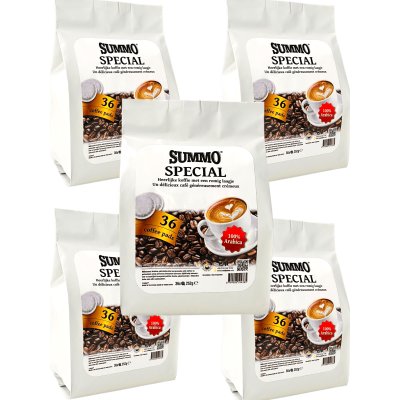Summo Special 180'li Avantaj Paketi (36X5) Senseo Pod Kahve Kapsülü Summo Special 180'li Avantaj Paketi (36X5) Senseo Pod Kahve Kapsülü