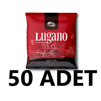 Lugano Caffe E.s.e Pot Pet Strong Deneme Paketi 50 Li