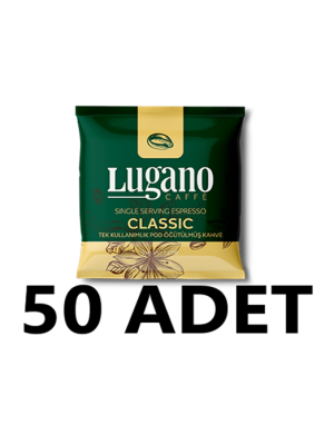 Lugano Classic Espresso E.S.E Pod 50 Li Deneme Paketi