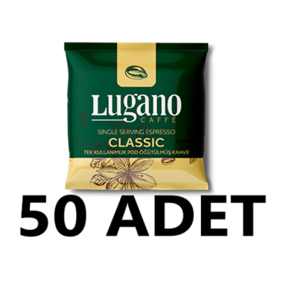 Lugano Classic Espresso E.S.E Pod 50 Li Deneme Paketi