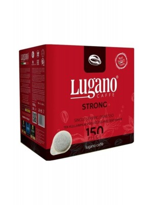 Lugano Caffe Ese Pod Strong 150’li Kahve